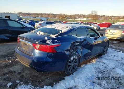 2016 Nissan Maxima 3.5 Sr z USA, uszkodzony, nr VIN 1N4AA6AP3GC398755